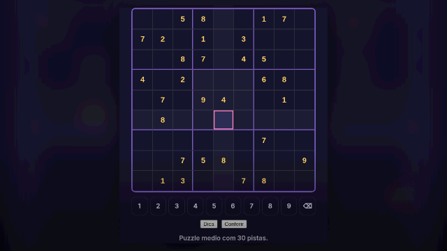 Capa de Sudoku